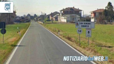 Incidente a San Benigno Canavese di rientro da un matrimonio: una vittima