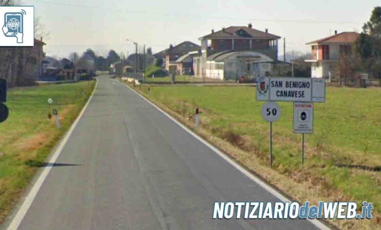 Incidente a San Benigno Canavese di rientro da un matrimonio: una vittima