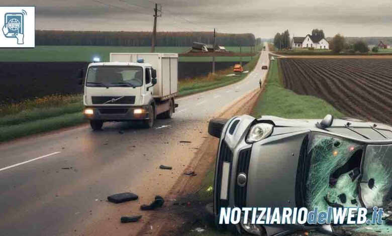 Incidente in Tangenziale a Torino oggi 26 ottobre 2023: auto ribaltata altezza Moncalieri