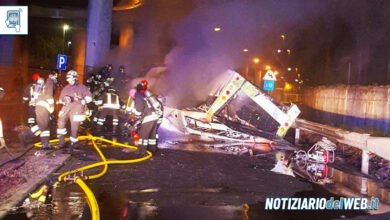 Tragico incidente a Mestre pullman precipitato, 21 morti, decine di feriti