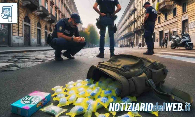 Torino, droga in un pacchetto di chewing-gum arrestato senegalese