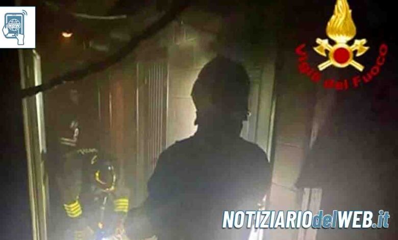 Incendio a Pianezza emergenza nelle cantine di via Masso Gastaldi 21