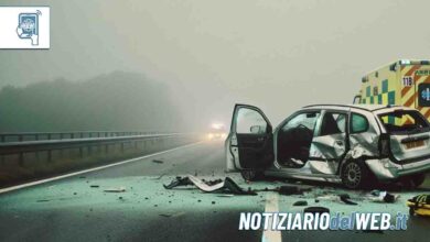 Incidente Nizza Monferrato oggi, 10 novembre 2023