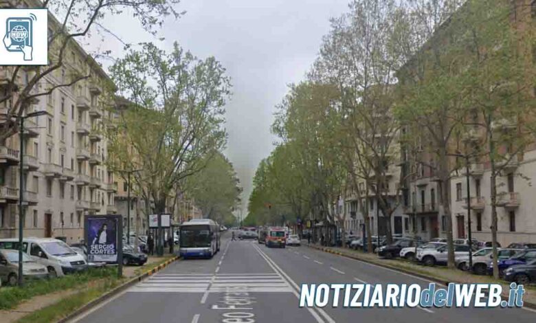 Incidente in corso Galileo Ferraris a Torino oggi, 8 novembre 2023 auto ribaltata