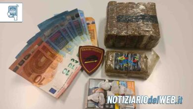 Operazione antidroga a Torino: sequestrati 600 grammi di Hashish, arrestati due marocchini