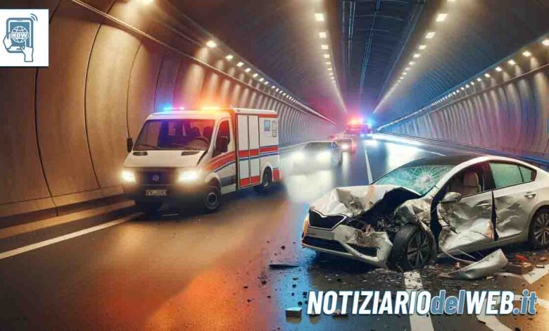 Incidente a Chieri nella variante di Claviere