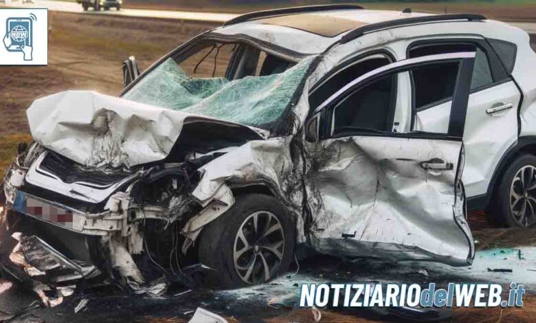 Incidente a San Ponso oggi, 29 dicembre 2023 scontro tra auto e trattore