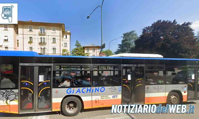 Incidente in viale Curreno a Torino bus dimentica il freno a mano, 4 feriti